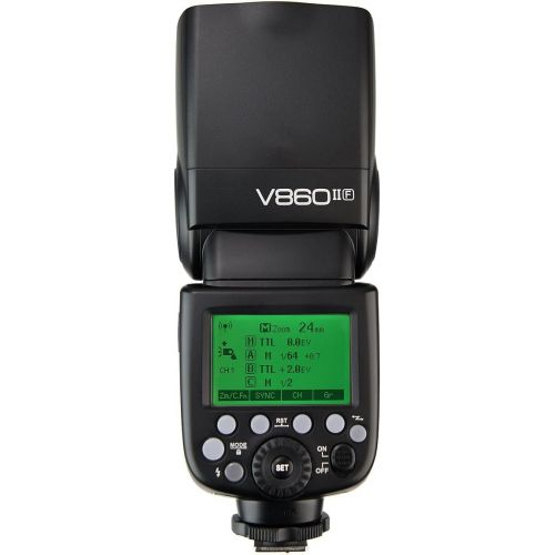  Godox V860II-F E-TTL HSS 18000s 2.4G GN60 Li-ion Battery Camera Flash speedlite for Fujifilm Camera X-Pro2 X-T20 X-T1 X-T2 X-Pro1 X 100F