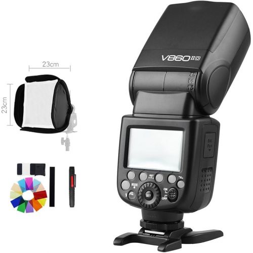  Godox VING V860II-O GN60 HSS 18000s TTL Li-ion Battery Speedlite Flash Compatible for Olympus Panasonic Cameras