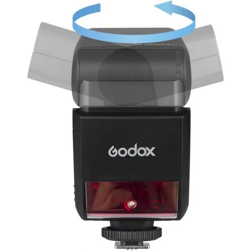  Godox V350O TTL 2.4G Camera Flash with Built-in Rechargeable 7.2V2000mAh Li-ion Battery,Godox XPro-O Flash Trigger For Olympus Panasonic Cameras