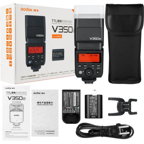  Godox V350O TTL 2.4G Camera Flash with Built-in Rechargeable 7.2V2000mAh Li-ion Battery,Godox XPro-O Flash Trigger For Olympus Panasonic Cameras