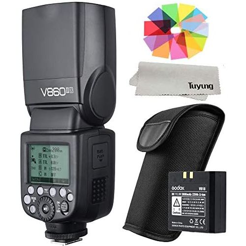  Godox V860II-O E-TTL HSS 18000s 2.4G GN60 Li-ion Battery Camera Flash speedlite for Olympus E-M10II E-M1 E-PL7 E-PL6 E-PL3 PEN-FPanasonic Cameras