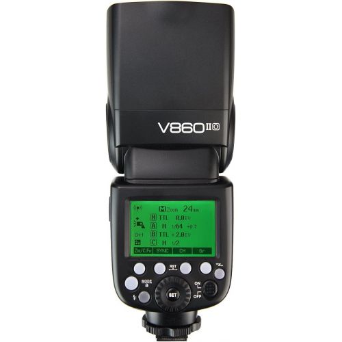  Godox V860II-O E-TTL HSS 18000s 2.4G GN60 Li-ion Battery Camera Flash speedlite for Olympus E-M10II E-M1 E-PL7 E-PL6 E-PL3 PEN-FPanasonic Cameras