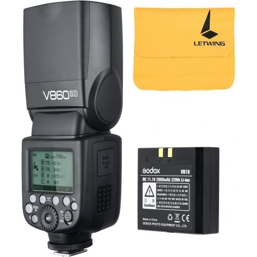  Godox GODOX V860II-O 2.4G TTL Li-on Battery Camera Flash Speedlite for Olympus Panasonic Cameras+GODOX X1T-O TTL 18000s HSS 32 Channels 2.4G Flash Trigger Transmitter for Olympus