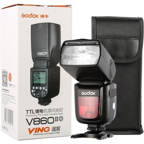  Godox GODOX V860II-O 2.4G TTL Li-on Battery Camera Flash Speedlite for Olympus Panasonic Cameras+GODOX X1T-O TTL 18000s HSS 32 Channels 2.4G Flash Trigger Transmitter for Olympus