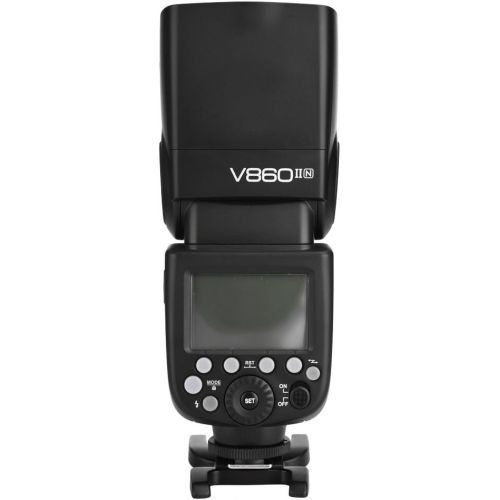  Godox Ving V860II V860II-N GN60 E-TTL HSS 18000 Li-ion Battery Speedlite Flash Compatible for Nikon