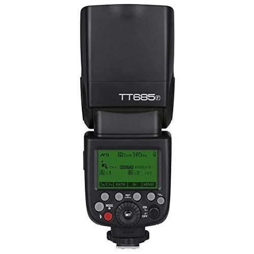  Godox GODOX TT685F HSS 2.4G TTL GN60 Camera Flash Speedlite High-Speed Sync Compatible Fujifilm Camera X-Pro2 X-T20 X-T1 X-T2 X-Pro1 X100F,GODOX X1T-F Flash Trigger Transmitter Compatibl