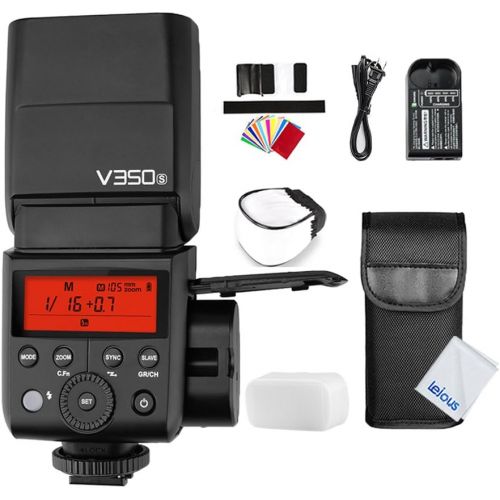  Godox V350S TTL 2.4G GN36 18000s HSS Camera Flash Speedlite with Li-ion Battery for Sony A7RIII A6000 A7RII A7R A77II RX10 A9 A58 A99 ILCE6000L