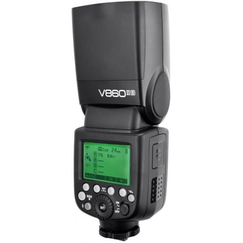  Godox V860II-S GN60 TTL HSS 18000S 2.4G Wireless Speedlite with High Power 2000mAh Lithium Battery Pack for Sony A7 A7S A7R A7 II A7R II A7S II A6000 A6300