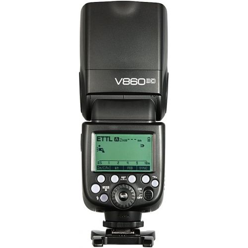  Godox V860II-C TTL 2.4G HSS 18000s GN60 Camera Flash Speedlite with Li-ion Battery for Canon 6D 7D 50D 60D 1DX 600D 600EX-RT 580EX II 5D Mark II III