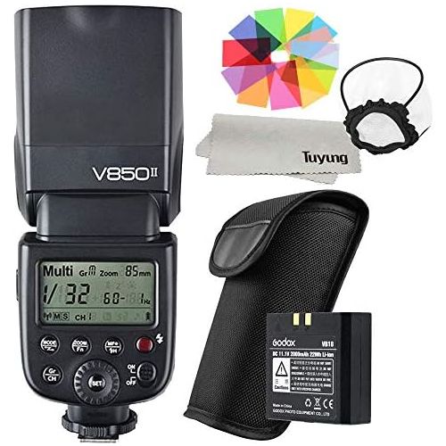  Godox V850II Built-in 2.4G Supports Master Slave Li-ion Battery GN60 for Canon Nikon Pentax Olympus etc