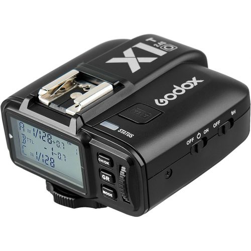  Godox TT685O 2.4G GN60 TTL Flash Speedlite High Speed Sync 18000s + X1T-O Wireless Flash Trigger Transmitter Compatible for Olympus Panasonic Camera+Diffuser & Filter +USB LED
