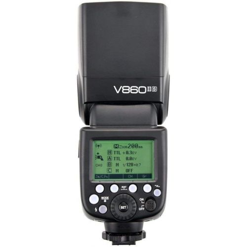  Godox V860II-S TTL 2.4G High Speed Sync 18000s GN60 Li-ion Battery Camera Flash Speedlite Light Compatible Sony a7RIII a7RII a7R a58 a99 ILCE6000L a77II RX10 a9