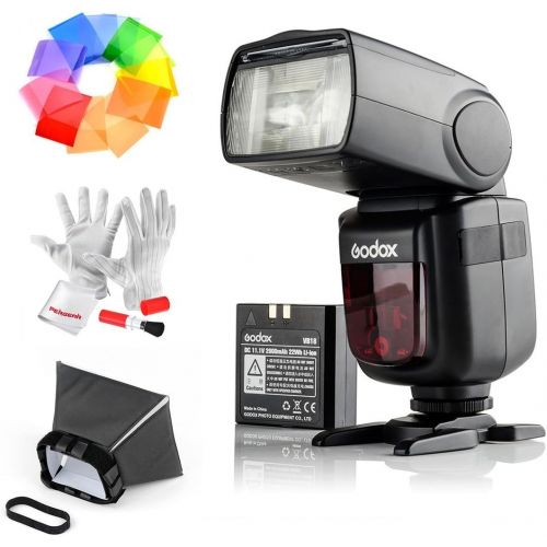  Godox Ving V860IIS 2.4G GN60 TTL HSS 18000s Li-on Battery Camera Flash Speedlite Sony DSLR Cameras - 1.5S Recycle Time 650 Full Power Pops Supports TTLMMultiS1S2