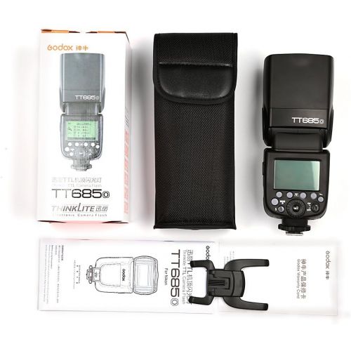  Godox GODOX TT685O Thinklite TTL Camera Flash High Speed 18000s GN60 Compatible Olympus Panasonic Cameras E-TTL II Autoflash