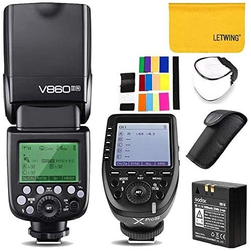  Godox V860II-N 2.4G TTL Li-on Battery Camera Flash Compatible Nikon D800 D700 D7100 D7000 D5200 D5100 D5000 D300 D300S D3200 D3100 D3000 D200 D70S D810 D610 D90 D750,Godox Xpro-N F