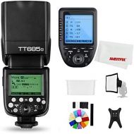 Godox TT685S 2.4G HSS TTL GN60 Flash Speedlite+ Xpro-S Trigger Transmitter Kit Compatible for Sony A58 A7RII A7II A99 A9 A7R A6300