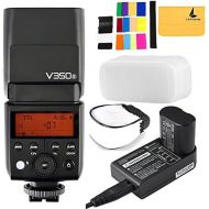 Godox V350S TTL 2.4G Camera Flash with Built-in Rechargeable 7.2V2000mAh Li-ion Battery for Sony a7RIII a7RII a7R a58 a99 ILCE600L a77II RX10 a9 etc