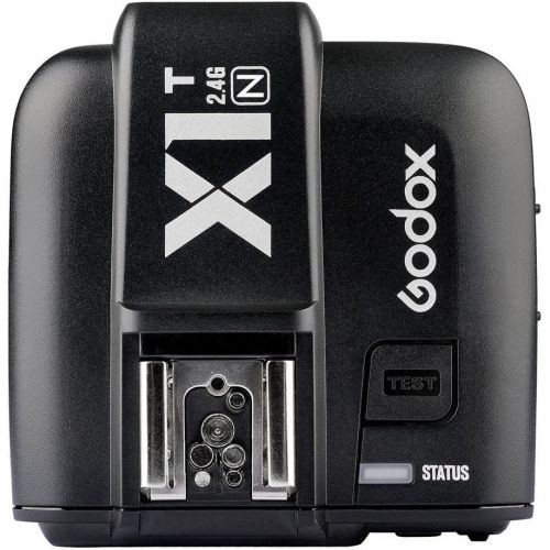  Godox V860II-N i-TTL 2.4G High Speed Sync 18000s GN60 Li-ion Battery Camera Flash speedlite light + Godox X1T-N Wireless Remote Flash Trigger Transmitter compatible for Nikon Came