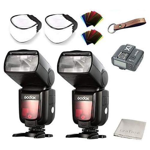  Godox Thinklite TTL HSS TT685N Camera Flash with X1T-N Transmitter High Speed 18000 GN60 for Nikon DSLR Cameras (2TT685N+X1T-N)