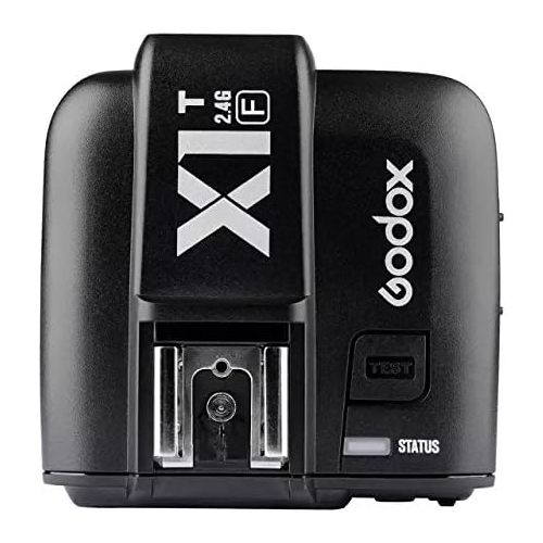  Godox TT685F TTL 2.4G GN60 High-Speed Sync 18000S Flash Speedlite Light+Godox X1T-F Wireless Trigger Transmitter Compatible Fujifilm Camera +Diffuser & Filter +USB LED