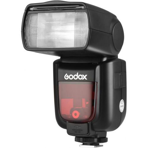  Godox Thinklite TT685S TTL Camera Flash Speedlite High Speed Sync 18000s GN60 Light Compatible for Sony DSLR Cameras + CONXTRUE USB LED