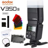Godox V350S TTL Flash HSS Camera Flash 2.4G Speedlight with Li-ion Rechargeable Battery Compatible Sony Cameras A7RIII A7RII A7R A77II RX10 A9 A58 A99 ILCE6000L