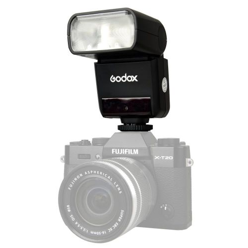  Godox TT350F Flash with X1T-F Trigger for Fujifilm Fuji Cameras GN36 TTL 18000s HSS 2.4G Wireless Transmission - with Color Filters and PERGEAR Cleaning Cloth