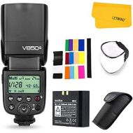 Godox Ving V850II GN60 2.4G 18000s HSS Camera Flash Speedlight with 2000mAh Li-ion Battery Features 1.5s Recycle time and 650 Full Power Pops Compatible Canon Nikon Pentax Olympas