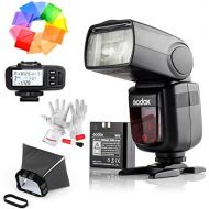 Godox Ving V860IIS 2.4G GN60 TTL HSS 18000s Li-on Battery Camera Flash Speedlite with X1T-S Wireless Flash Trigger for Sony - 1.5S Recycle Time 650 Full Power Pops Supports TTLM