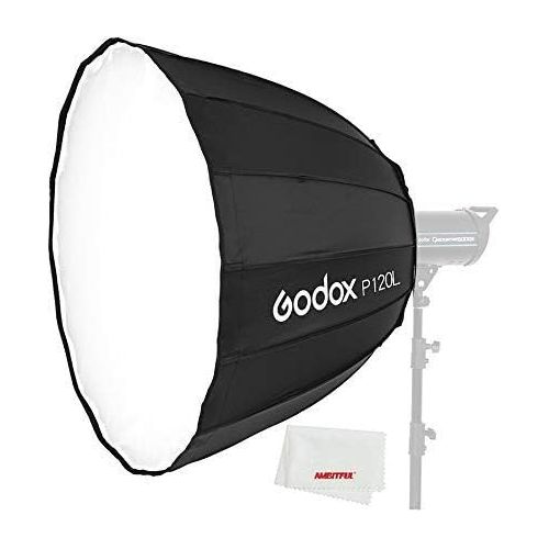  Godox P120L 120cm Deep Parabolic Bowens Mount Softbox for Studio Flash Speedlite Reflector Photo Studio Softbox