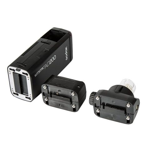  Godox GODOX AD200 TTL 2.4G HSS 18000s 2Pcs Pocket Flash Light Double Head 200Ws with 2900mAh Lithium Battery+GODOX X1T-S Wireless Flash Trigger Transmitter Compatible for Sony Camera