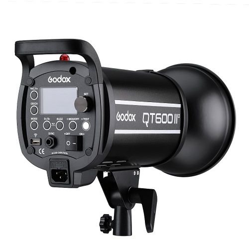  Godox QT600II QT-600IIM 600W 2.4G High Speed 18000s 110V Studio Strobe Flash Light (QT-600IIM)