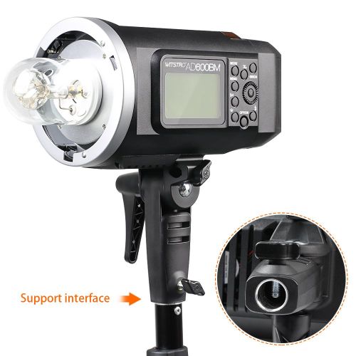  Godox HSS AD600BM Bowens Mount 600Ws GN87 High Speed Sync Outdoor Flash Strobe Light with X1T-N X1N Wireless Flash Trigger, 8700mAh Battery Pack to Provide 500 Full Power Flashes f