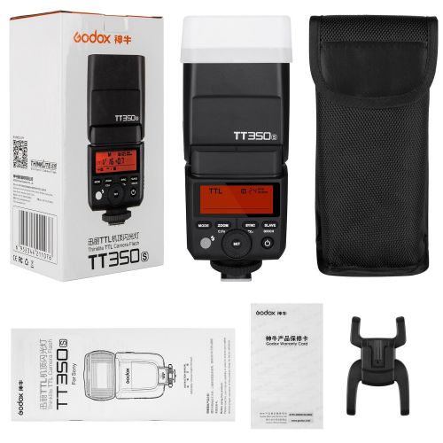  Godox GODOX TT350S 2X Mini Flash TTL HSS 1  8000s 2.4G Wireless with X1T-S Flash Trigger Transmitter Compatible Sony Mirrorless Camera Cameras a7R a58 a99 ILCE6000L a77II RX10