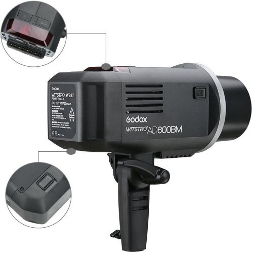  Godox AD600BM AD Sync 1  8000s 2.4G Wireless Flash Light Speedlite+Godox XPro-C TTL Wireless Transmitter for Canon EOS Series Cameras,AD-R6,80cmX80cm 32X32Softbox