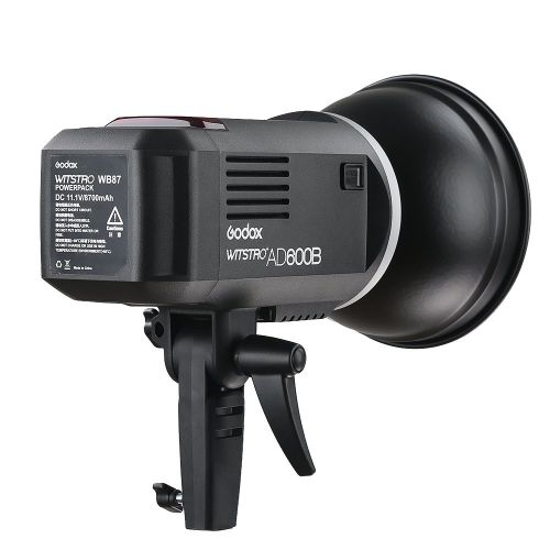  Godox AD600B Outdoor Studio Flash Strobe Light, TTL 600W GN87 High Speed Sync,Build-in 2.4G Wireless X System, 8700mAh Battery to Provide 500 Full Power Flash with Bowens Mount