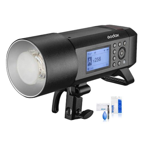  Godox AD400Pro Witstro All-in-One Outdoor Flash Strobe 400Ws GN72 HSS 18000s TTL Flash with Li-ion Battery for Canon E-TTL II Nikon i-TTL autoflash Sony Fuji Olympus and Panasonic