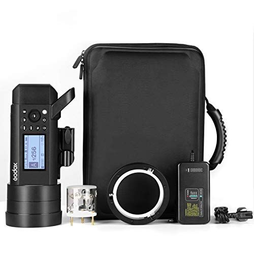  Godox AD400Pro 400Ws GN72 TTL 18000s HSS 2.4G X System All-in-One Outdoor Flash Speedlite Strobe Light,Battery-Powered Monolight,390 Full Power Pops,0.01-1s Recycle Time,30w LED M