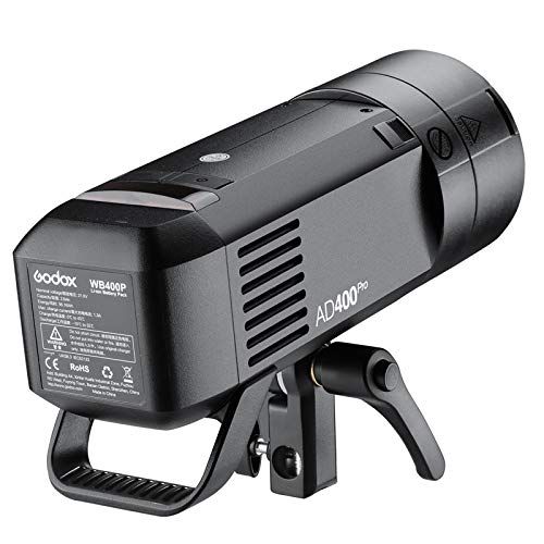  Godox AD400Pro 400Ws GN72 TTL 18000s HSS 2.4G X System All-in-One Outdoor Flash Speedlite Strobe Light,Battery-Powered Monolight,390 Full Power Pops,0.01-1s Recycle Time,30w LED M