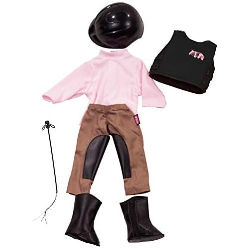  Goetz Gotz Horseback Riding Outfit & Accessories for 18 and 19.5 Standing Dolls