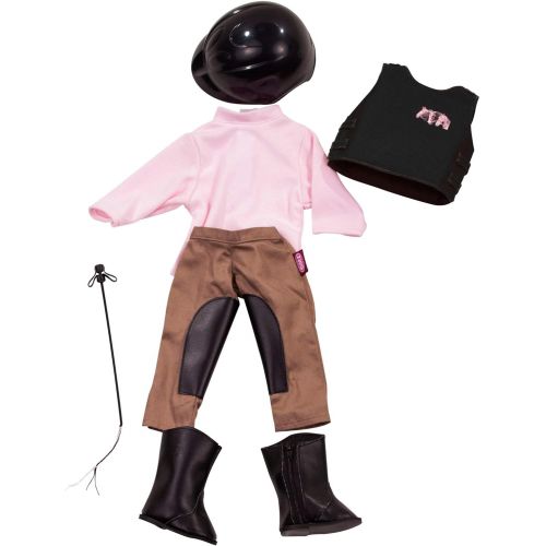  Goetz Gotz Horseback Riding Outfit & Accessories for 18 and 19.5 Standing Dolls