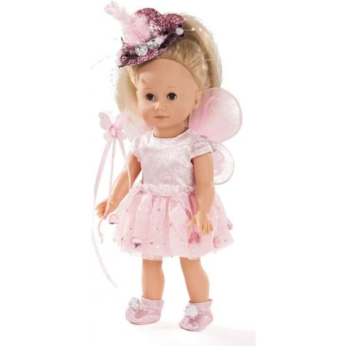  Goetz Gotz Just Like Me Paula The Fairy - 10.5 Standing Doll with Long Blonde Hair to Brush & Style and Sleeping Brown Eyes