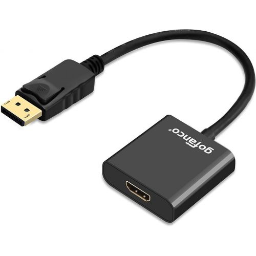  Gofanco gofanco Active DisplayPort to HDMI Adapter 4K 60Hz DP to HDMI Male to Female Converter Supports up to Ultra HD 4K @ 60Hz, Eyefinity Compatible, Multiple Screens Supported for Gamin