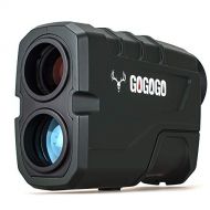 Gogogo Sport Hunting Rangefinder -1200 Yards Laser Range Finder for Hunting and Golf with Speed, Slope, Scan and Normal Measurements - Rechargeable - with USB Cable