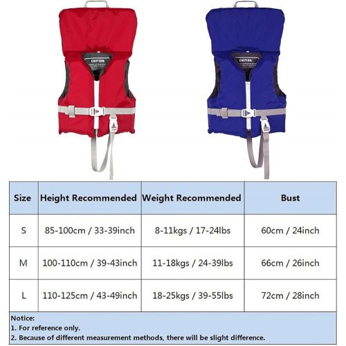  Gogokids Kids Swim Vest Life Jacket Baby Boys Girls Heads-Up Float Vest Swimming Aid Jacket Buoyancy Swimsuit