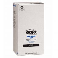 Gojo GOJO PRO TDX SHOWER UP Soap & Shampoo, Pleasant Herbal Fragrance, 5000 mL Wash Refill for GOJO PRO TDX Grey, Push-Style Dispenser (Pack of 2) - 7530-02