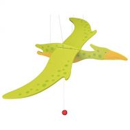 Goki Wooden Childrens Pterodactyl Dinosaur Swinging Mobile Kids Bedroom Decoration