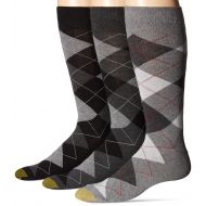 Gold+Toe Gold Toe Mens 3-Pack Carlyle Argyle Crew Sock