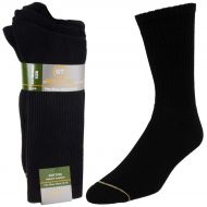 Gold+Toe Gold Toe Socks (3 Pairs) Mens Black Socks Moisture Wicking Socks XL, Shoe Size 12-16 Extended Sizes