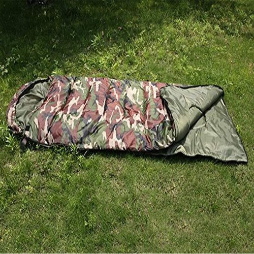  Gold Yuncon Sleeping Bag,Camouflage Waterproof Cover Military Modular Sleep System for Camping Backpacking Hiking